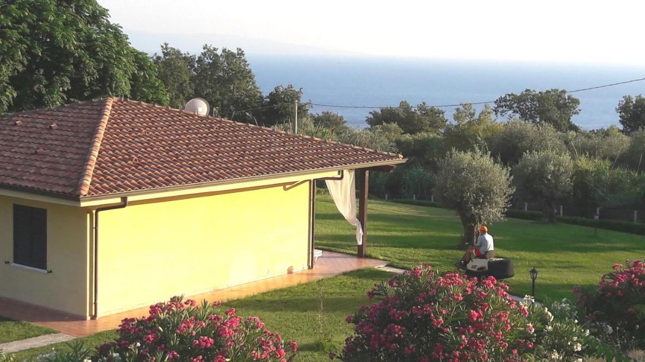 Villa Mimosa Tropea Ricadi Bagian luar foto