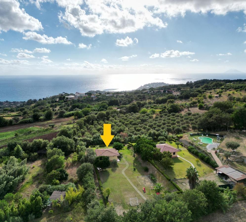 Villa Mimosa Tropea Ricadi Bagian luar foto