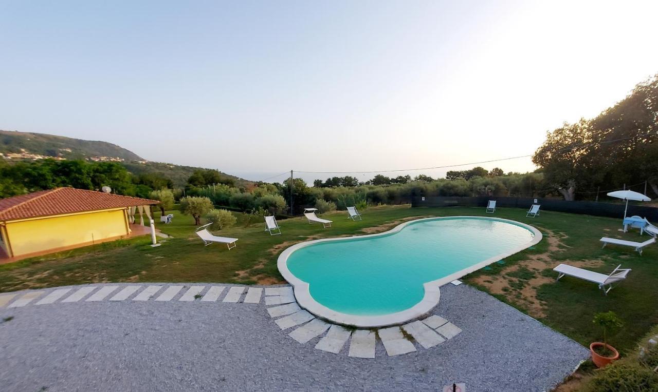 Villa Mimosa Tropea Ricadi Bagian luar foto