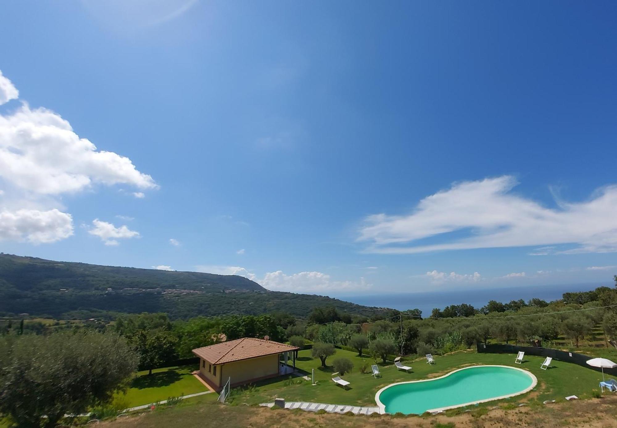 Villa Mimosa Tropea Ricadi Bagian luar foto