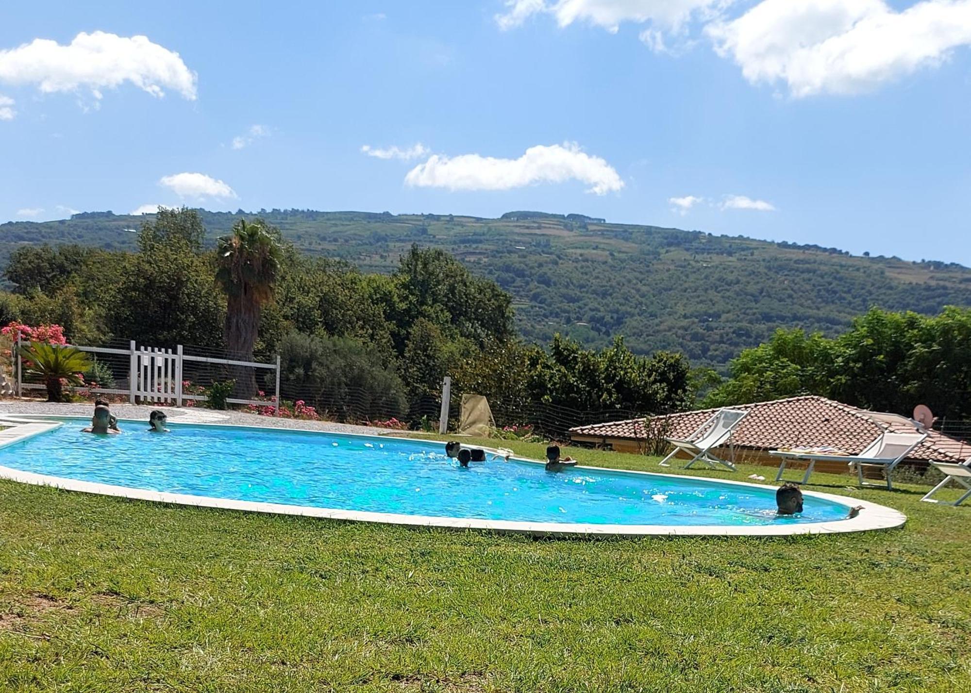 Villa Mimosa Tropea Ricadi Bagian luar foto