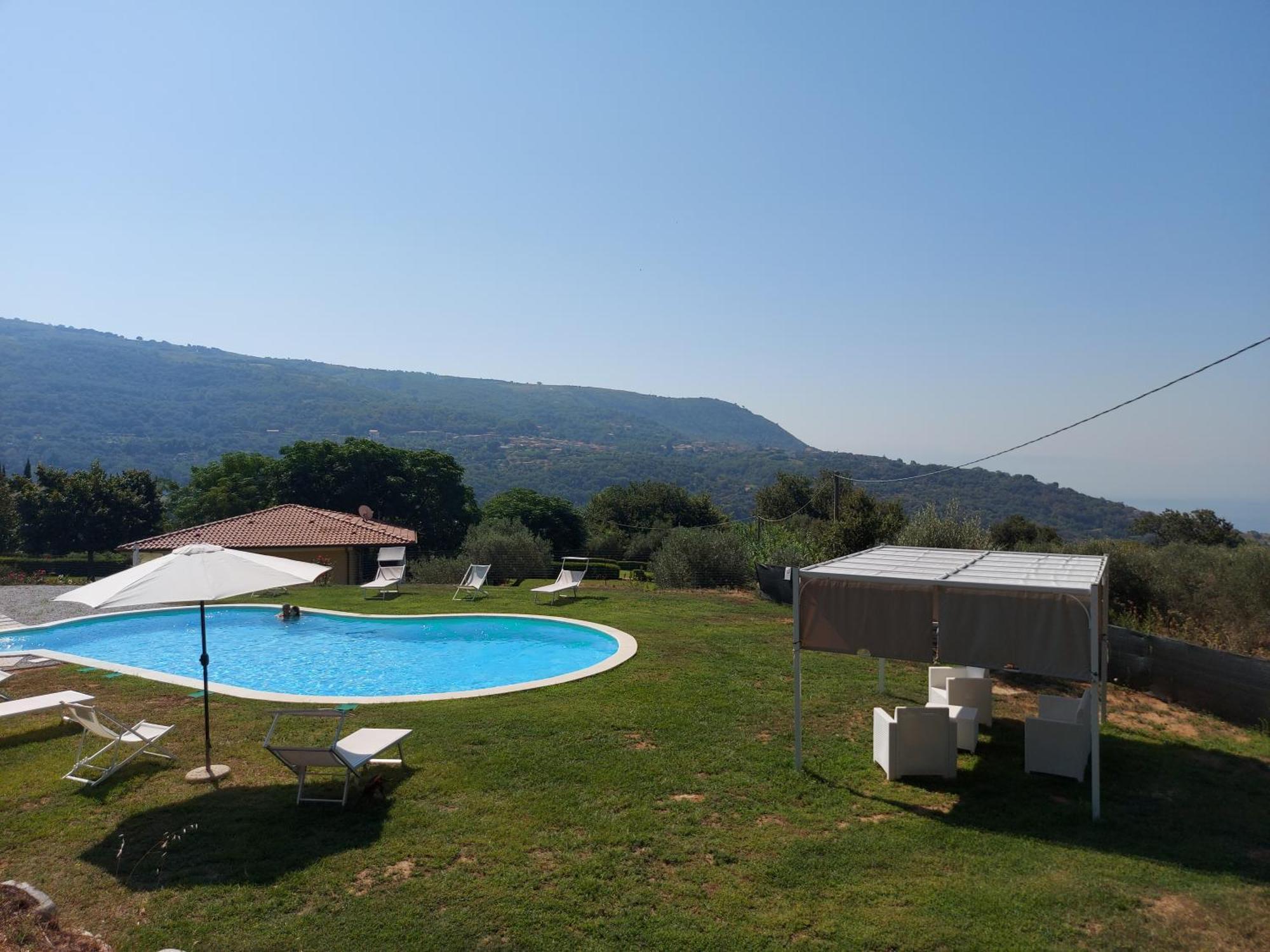Villa Mimosa Tropea Ricadi Bagian luar foto