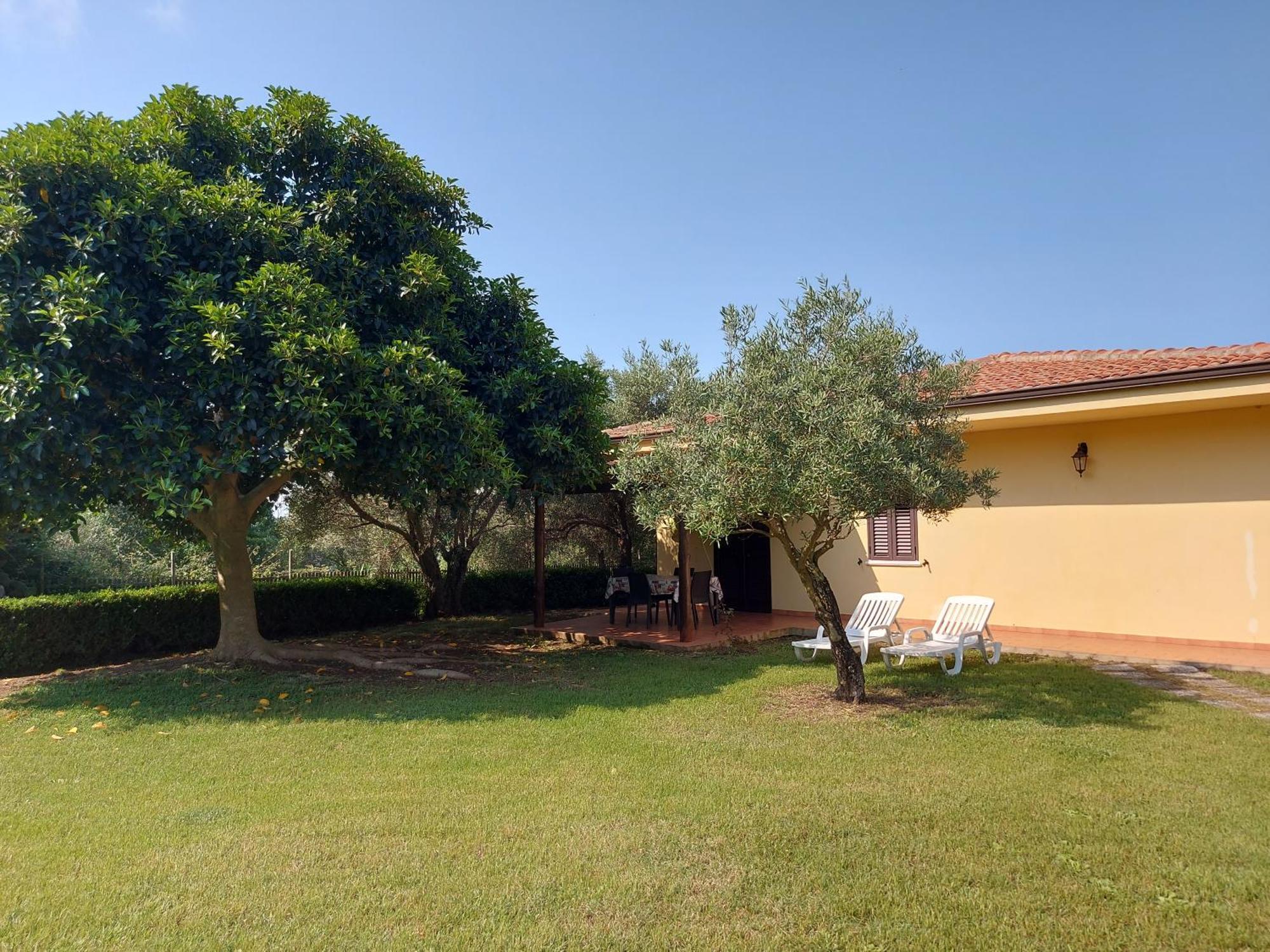 Villa Mimosa Tropea Ricadi Bagian luar foto